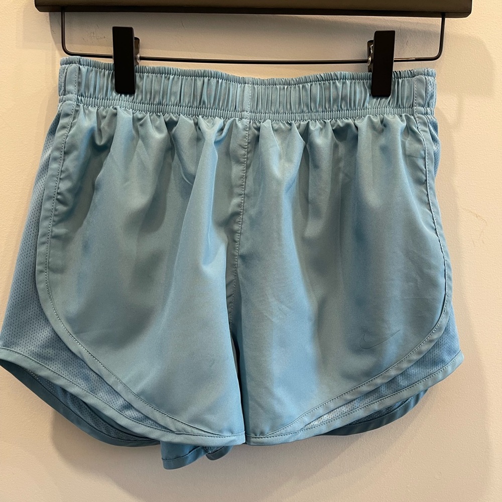 Nike Light Blue Athletic Shorts